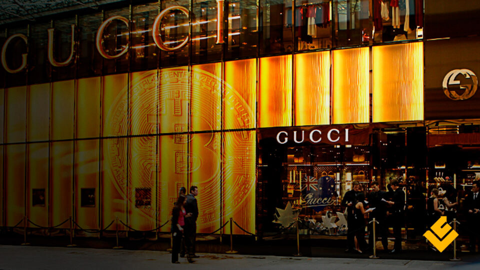 Gucci anuncia que aceitará pagamentos em criptomoedas em algumas lojas de varejo dos EUA