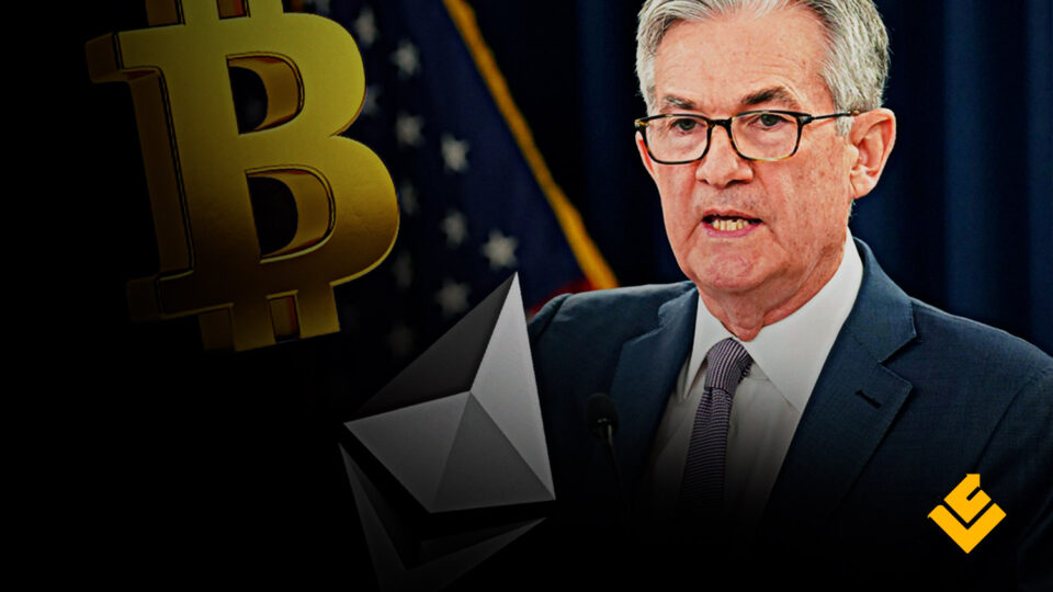 Fed aprova aumento de meio ponto na taxa de juros. Bitcoin e Ethereum sobem cerca de 3,6% e 4,9% respectivamente